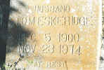 TomEskridgeStone.jpg (92316 bytes)